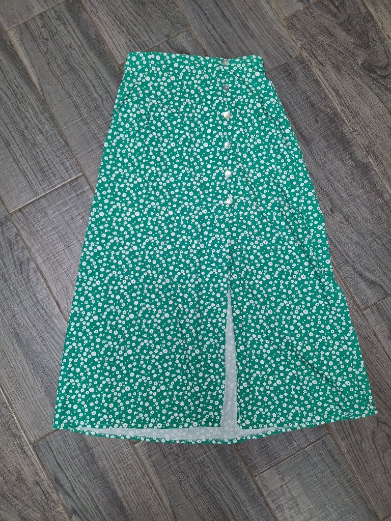 lange rok S, Enlèvement ou Envoi, Taille 36 (S), Vert, Sous le genou
