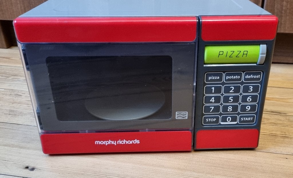 Morphy Richards microgolven voor kinderen, Kinderen en Baby's, Speelgoed | Speelkeukens, Ophalen of Verzenden, Zo goed als nieuw