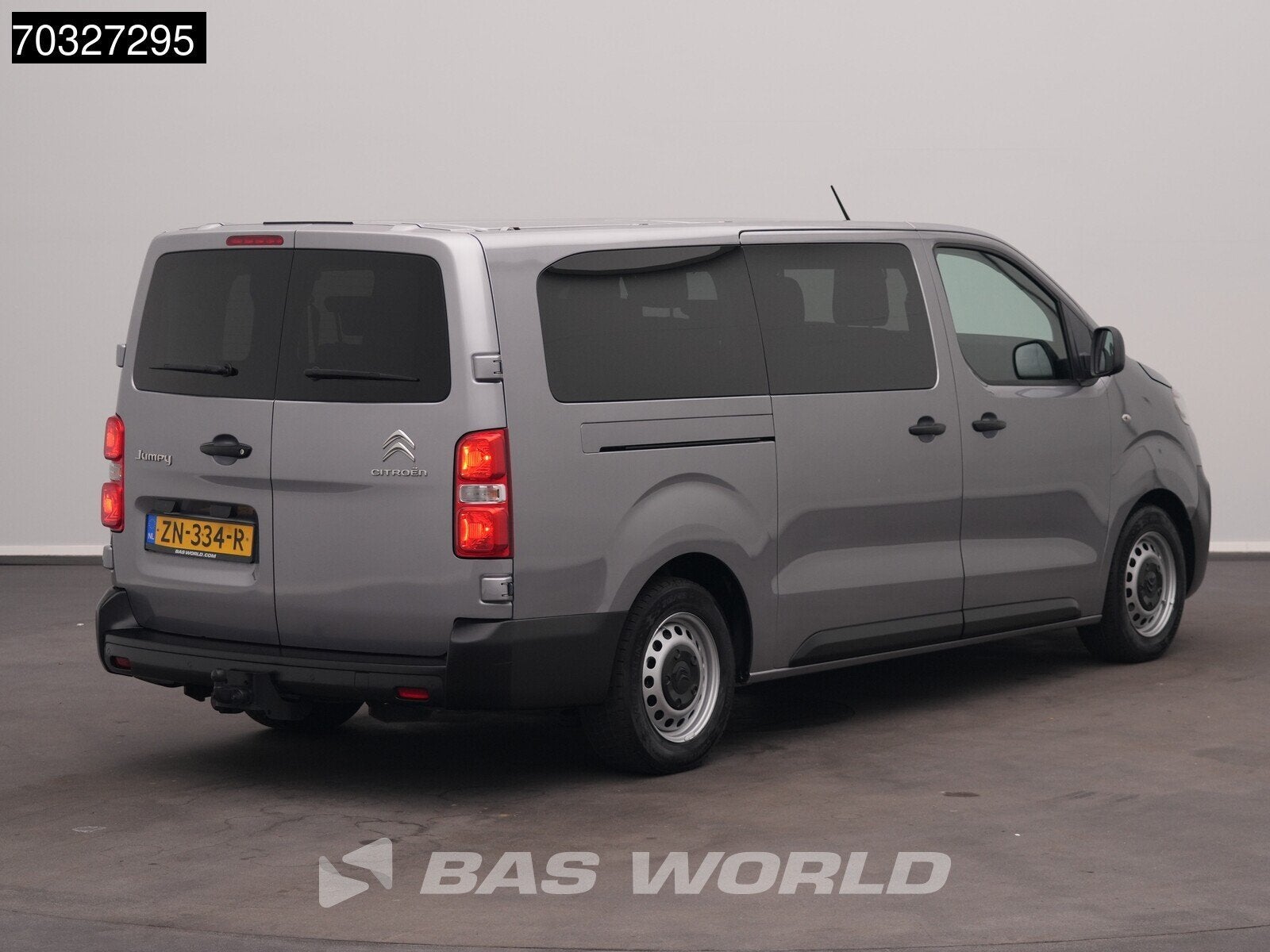 Citroën Jumpy 120pk Personenvervoer 9-Persoons L3H1 Trekhaa, Auto's, Stof, Gebruikt, Euro 6, 4 cilinders