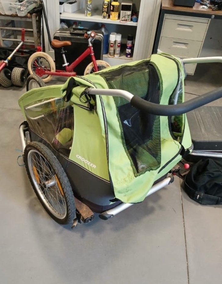 Fietskar 2personen, Fietsen en Brommers, Ophalen, Zo goed als nieuw