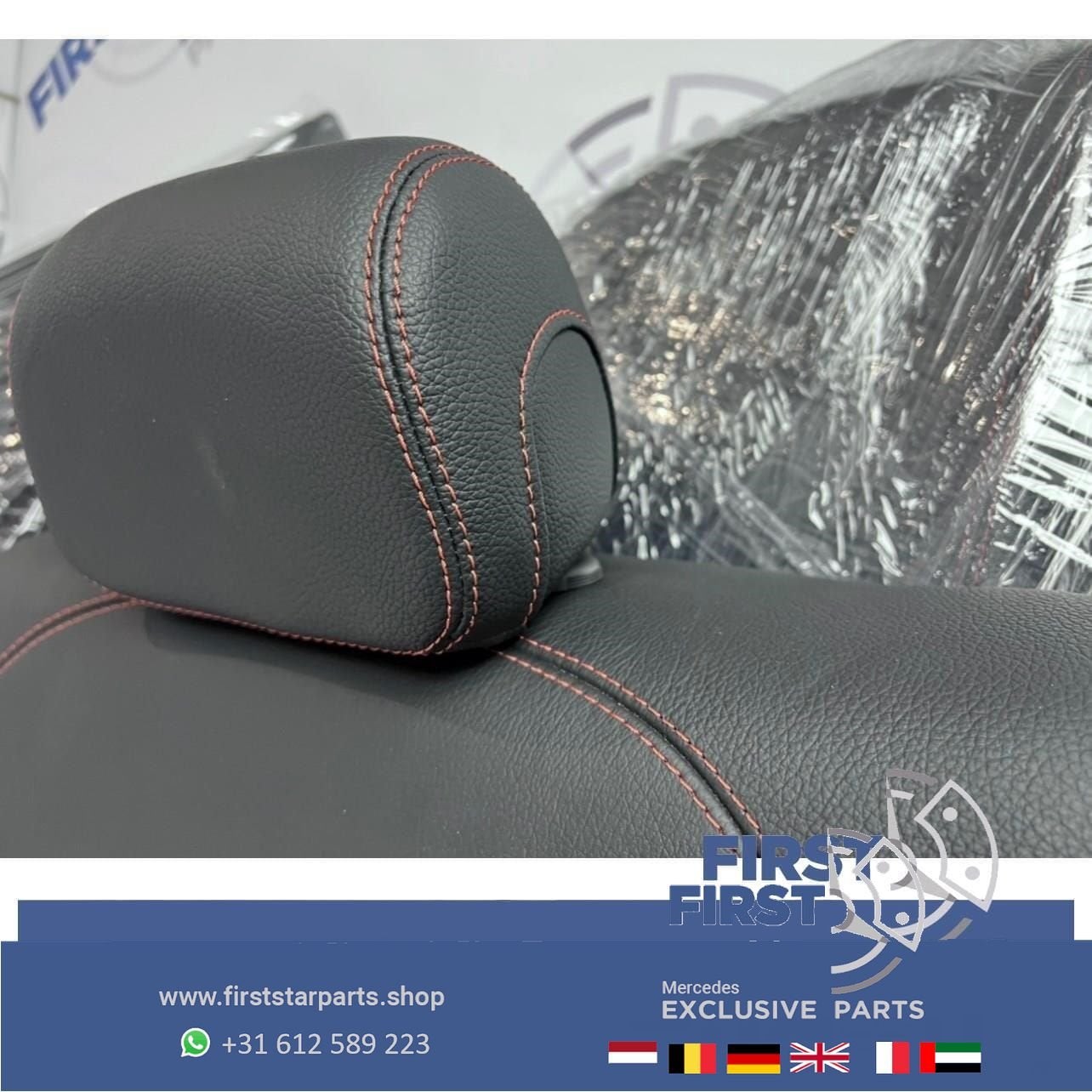 W205 C43 C63 AMG Edition Interieur Elektrische Stoelen Leer, Auto-onderdelen, Gebruikt, -, Ophalen of Verzenden, -