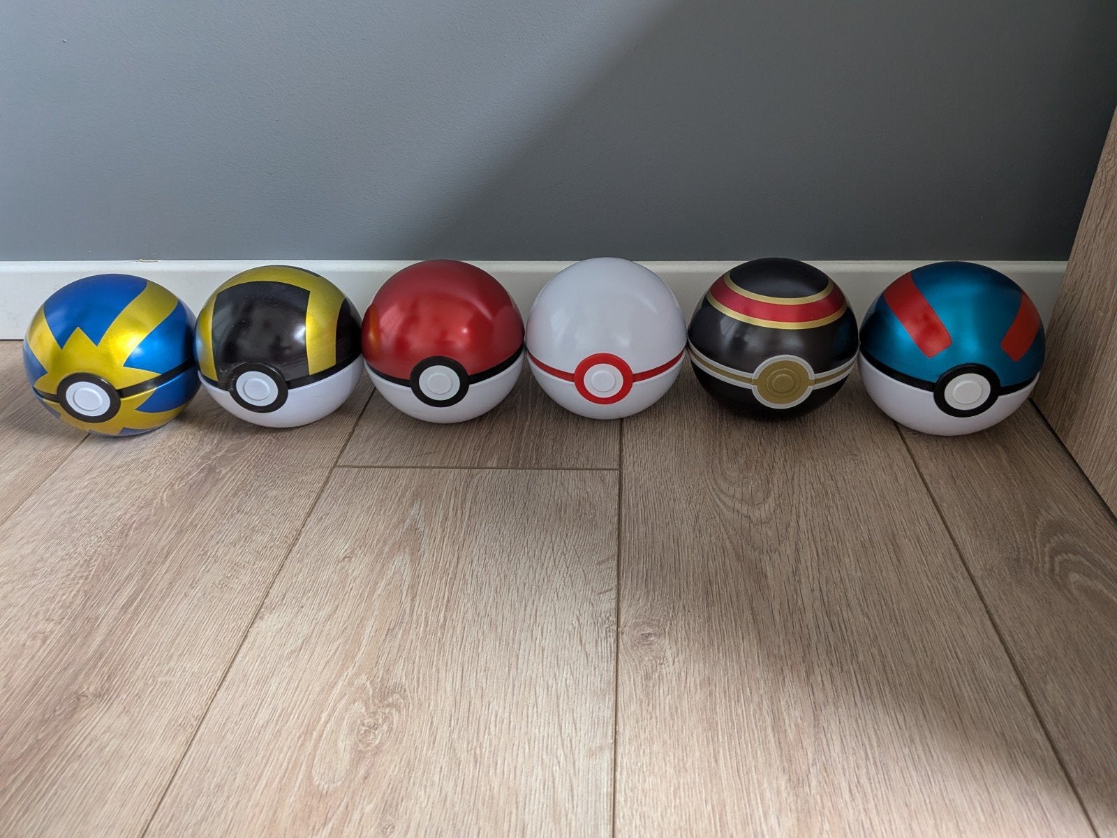 Pokémon ballen 6stuks, Ophalen