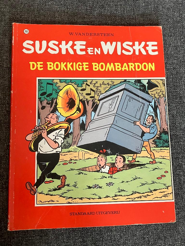 Suske en Wiske - 160 - De bokkige bombardon, Une BD, Enlèvement ou Envoi, Utilisé, Willy Vandersteen