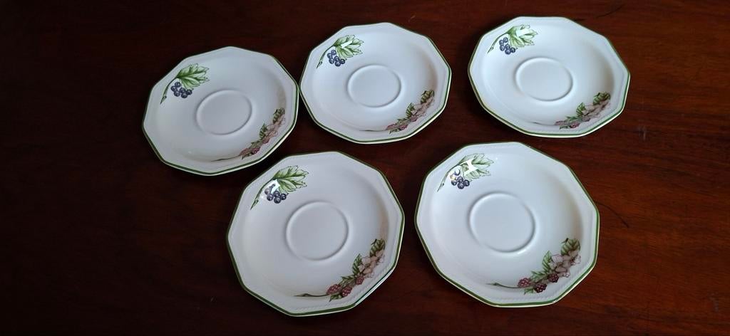 5 ondertassen Churchill England The Chartwell Collection, Ophalen of Verzenden