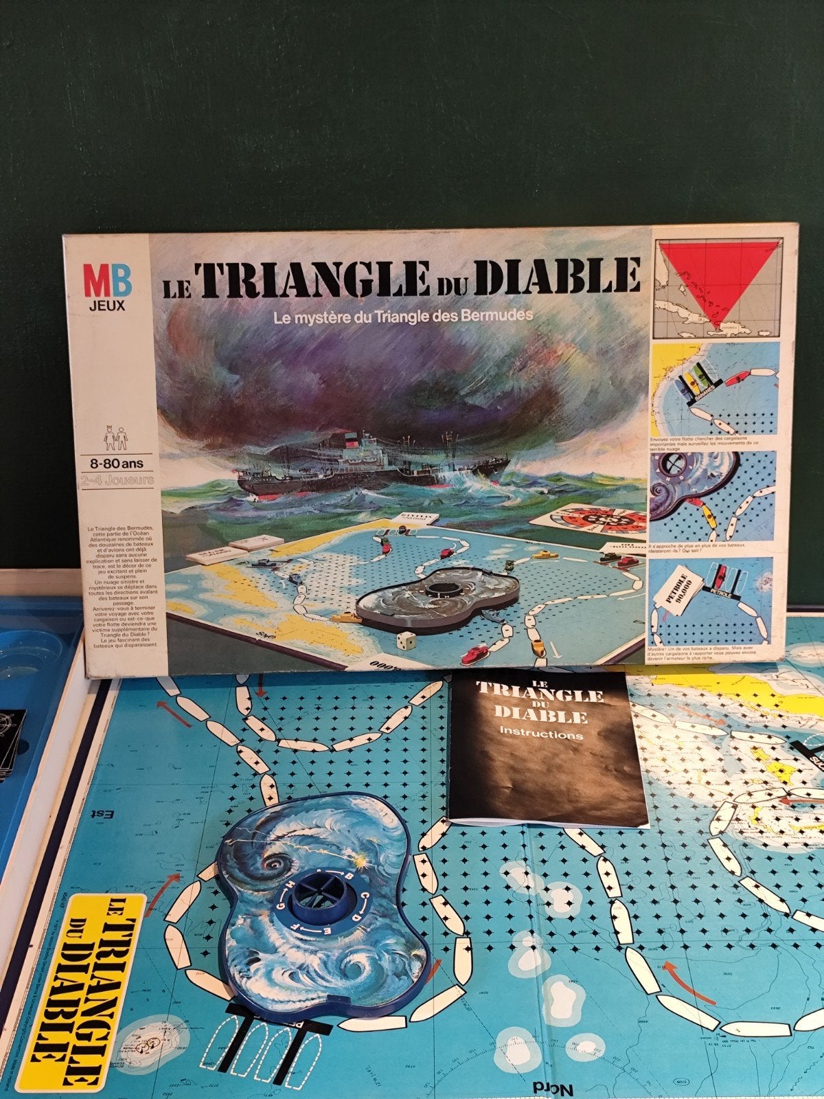 Triangle du Diable 1977 MB Jeux, Enlèvement ou Envoi