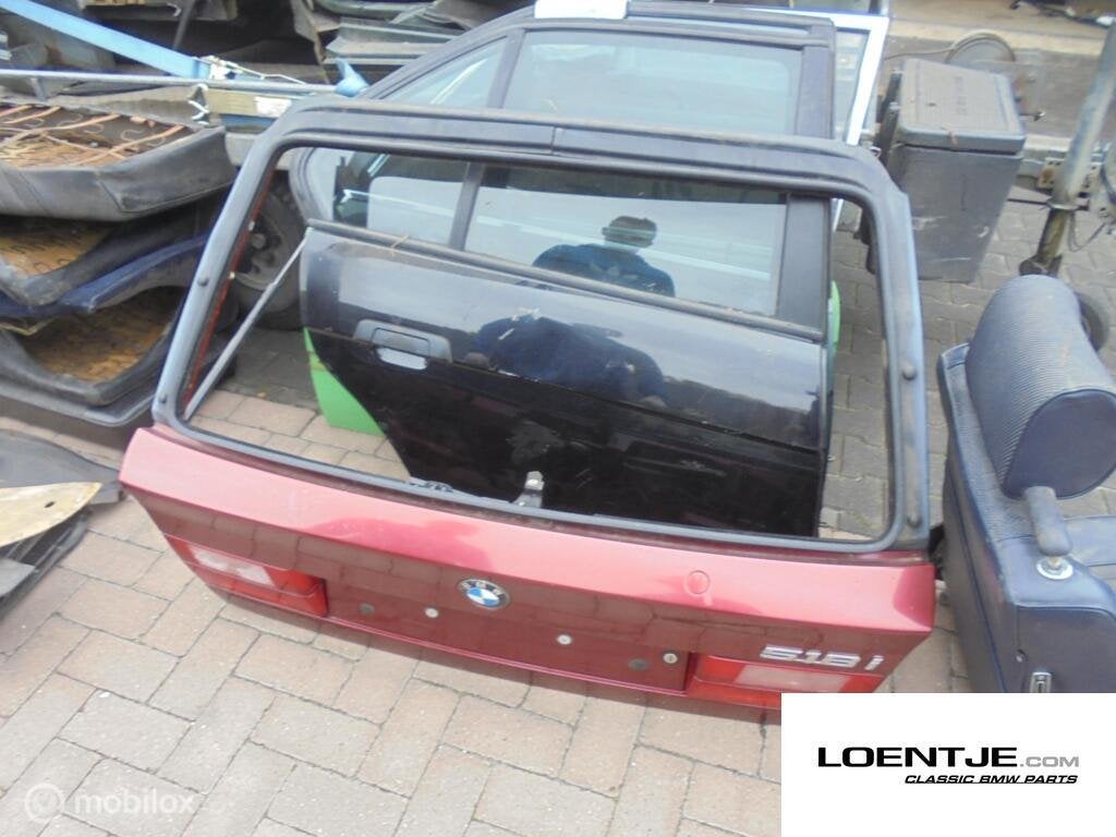 Achterklep BMW e34 touring m5 540i 530i 525i 520i 518i, Enlèvement ou Envoi, Haillon arrière, Utilisé, BMW