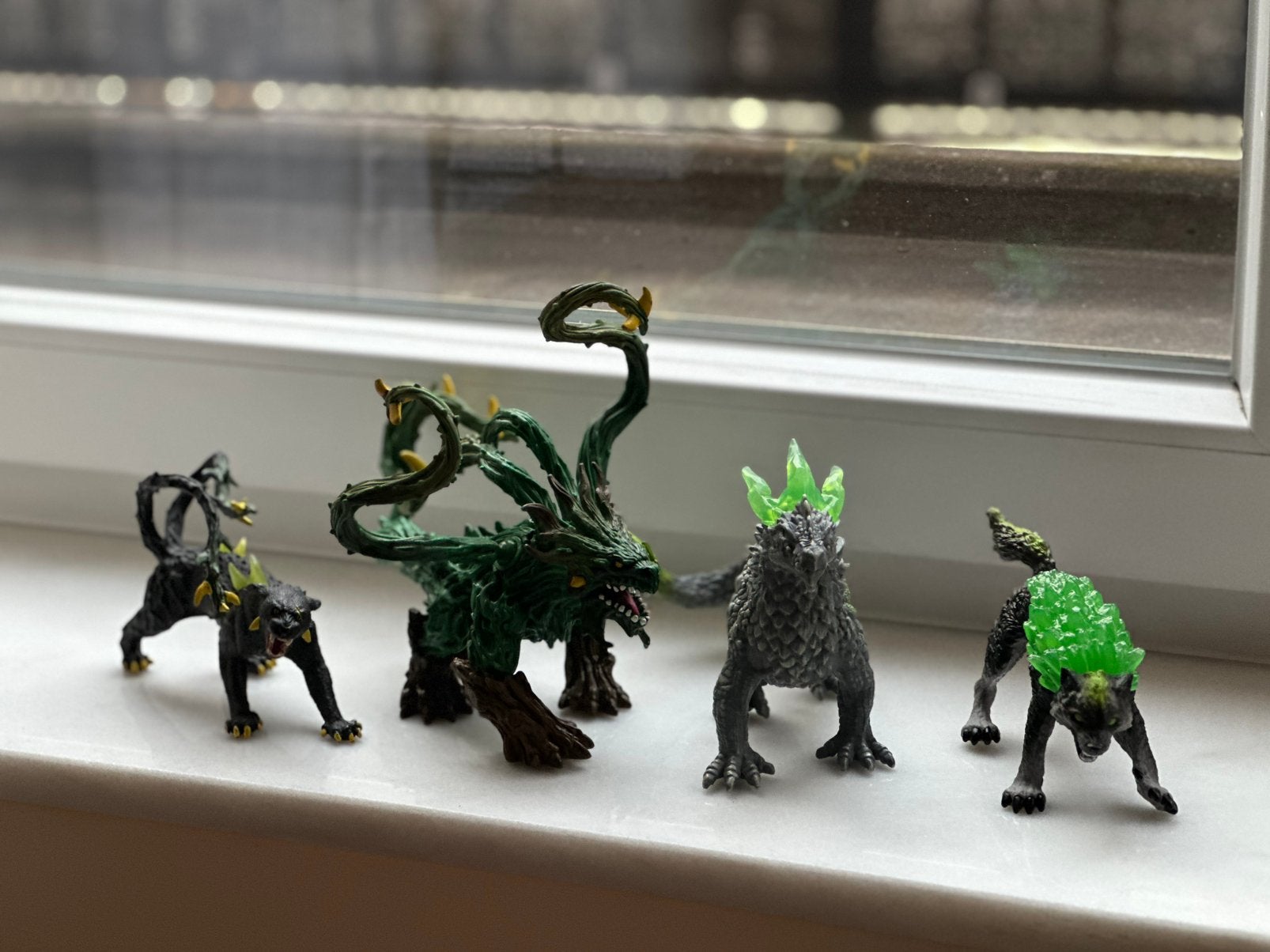 Set de 4 figurines Schleich Eldorado Créatures Jungle, Enlèvement, Comme neuf