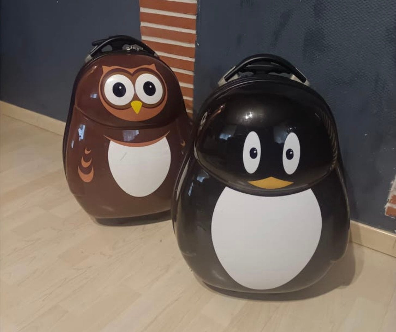 2 valises CUTIES pour enfants état neuf ., Enlèvement, Comme neuf, Plastique dur