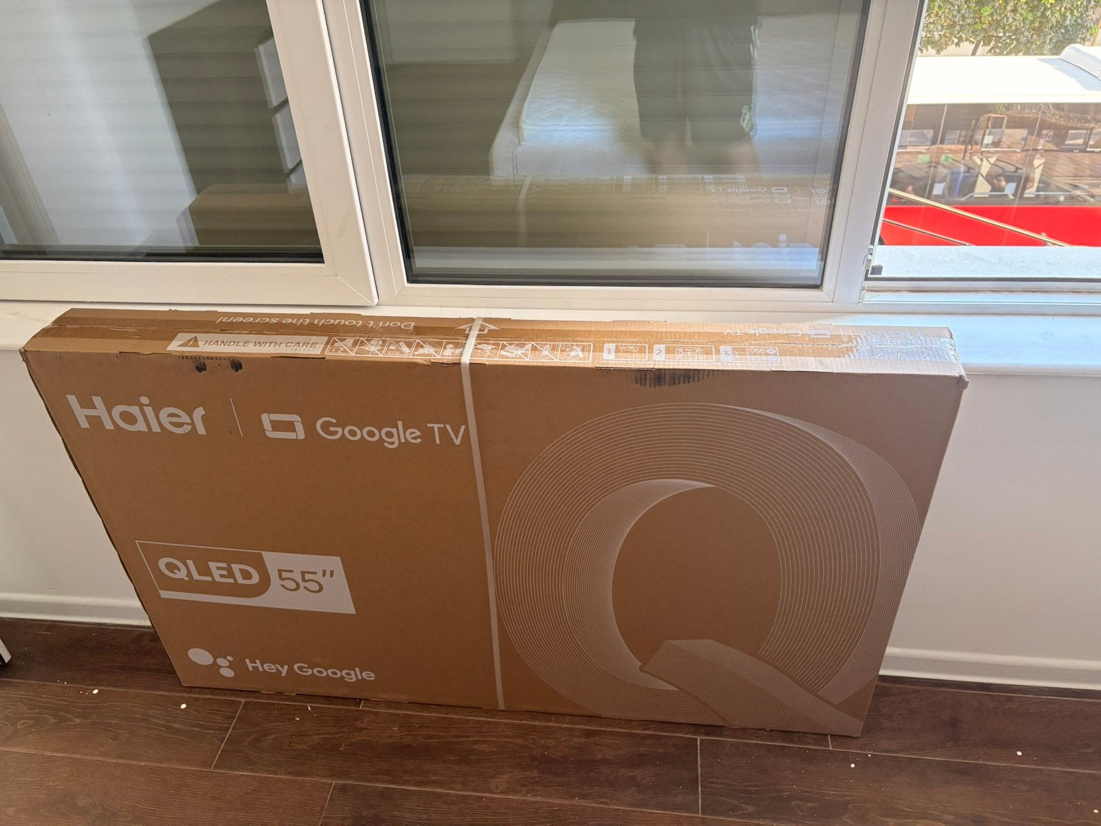 QLED tv 55 inch, QLED, 120 Hz, Ophalen of Verzenden, Zo goed als nieuw