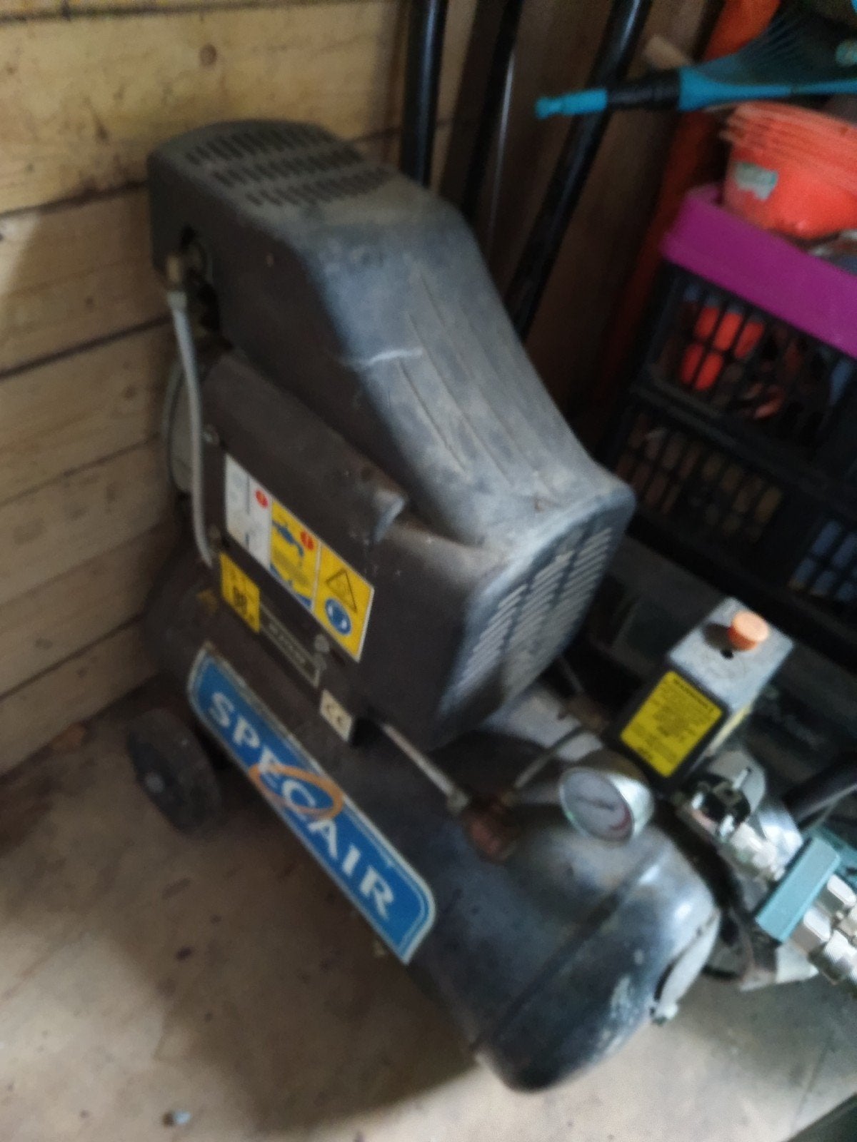 Compressor, Ophalen
