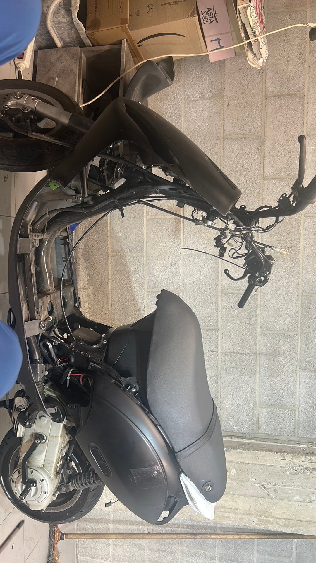 Piaggo zip 4 t 50 cc, Fietsen en Brommers, Brommers | Tomos, Ophalen of Verzenden, Gebruikt