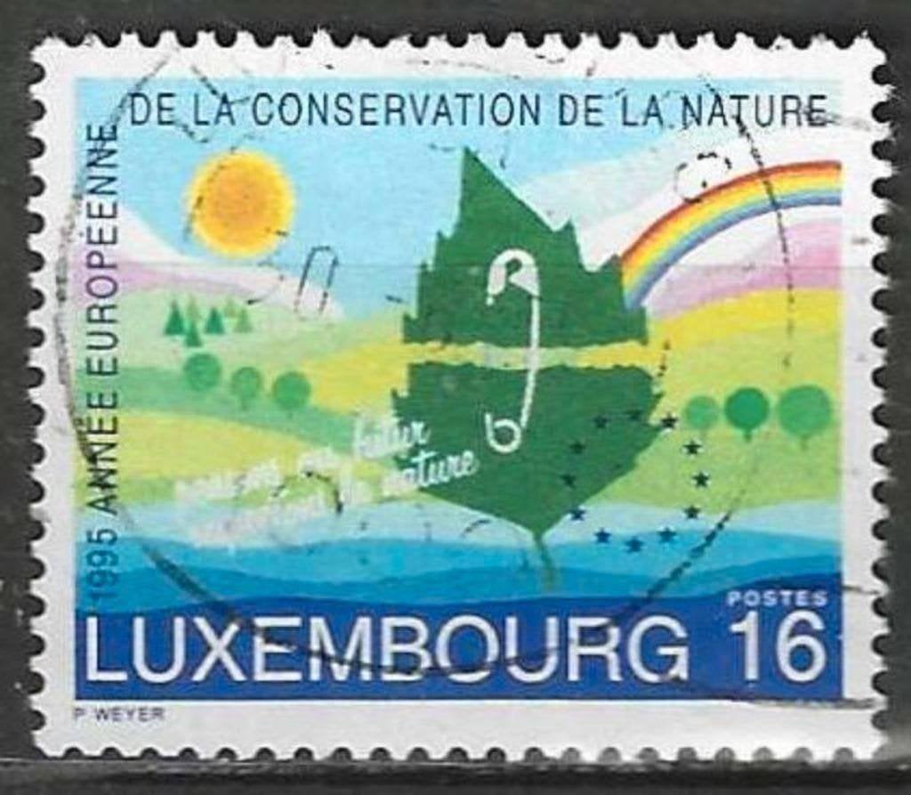 Luxembourg 1995 - Yvert 1323 - Protection de la nature (ST), Envoi, Luxembourg, Affranchi