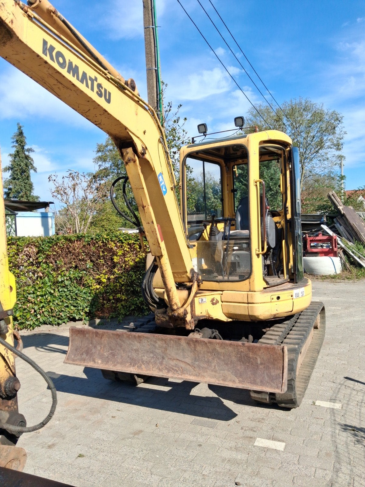 graafmachine, Enlèvement, Excavatrice