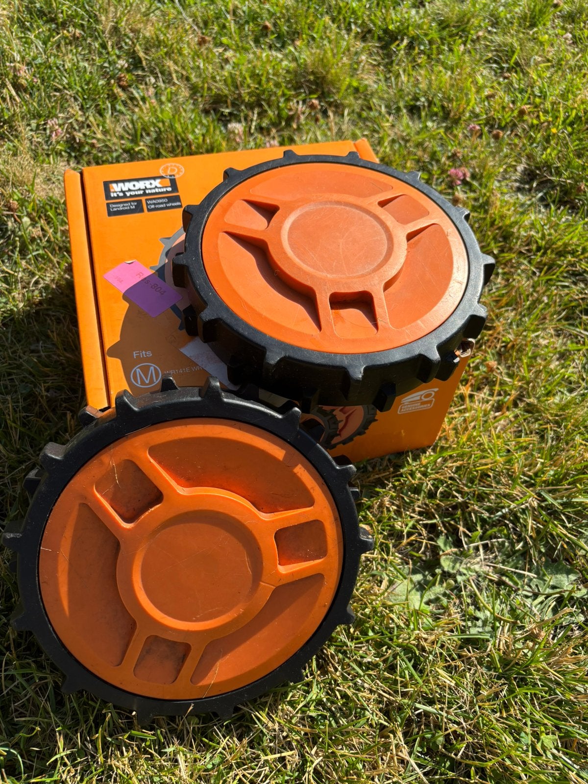 Roues Off road pour tondeuses Worx Landroid - Modèle WA0950, Enlèvement, Utilisé