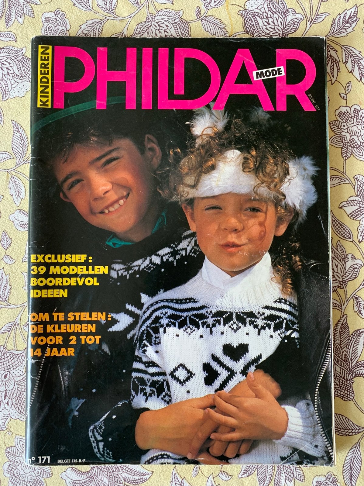 phildar kinderen mode nr 171 - vintage, Ophalen