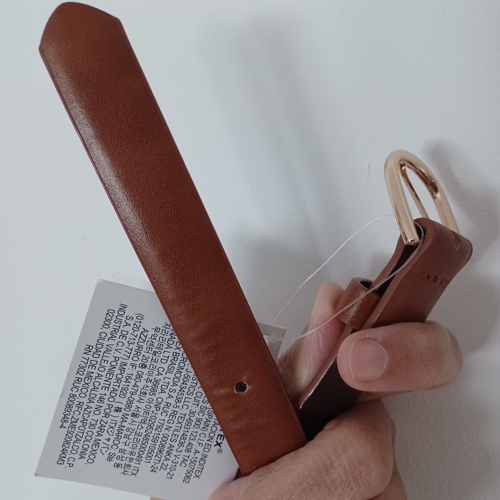 Nieuw bruin riem, Kleding | Dames, Ophalen of Verzenden