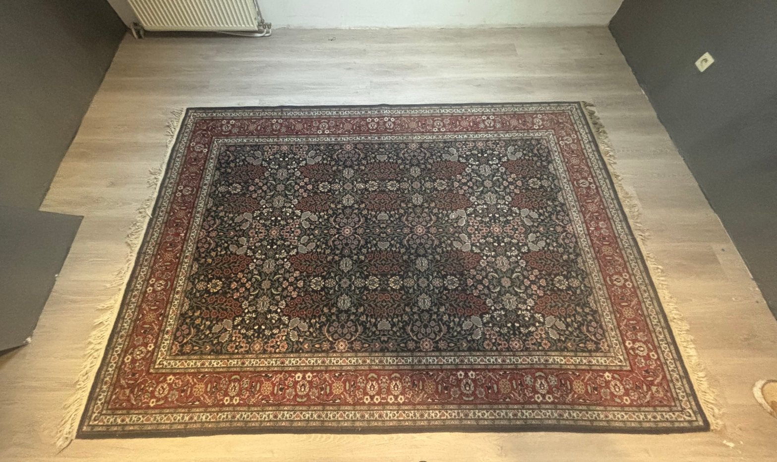 Turkse handgemaakte tapijt 192cm op 285cm, Ophalen, Zo goed als nieuw, 200 cm of meer, 150 tot 200 cm