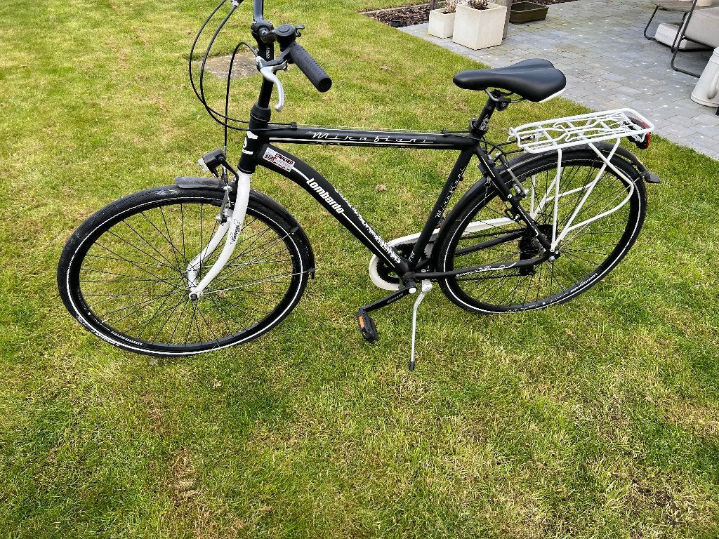 Herenfiets lombardi mirafiori, Velgrem, Versnellingen, Zo goed als nieuw, Ophalen