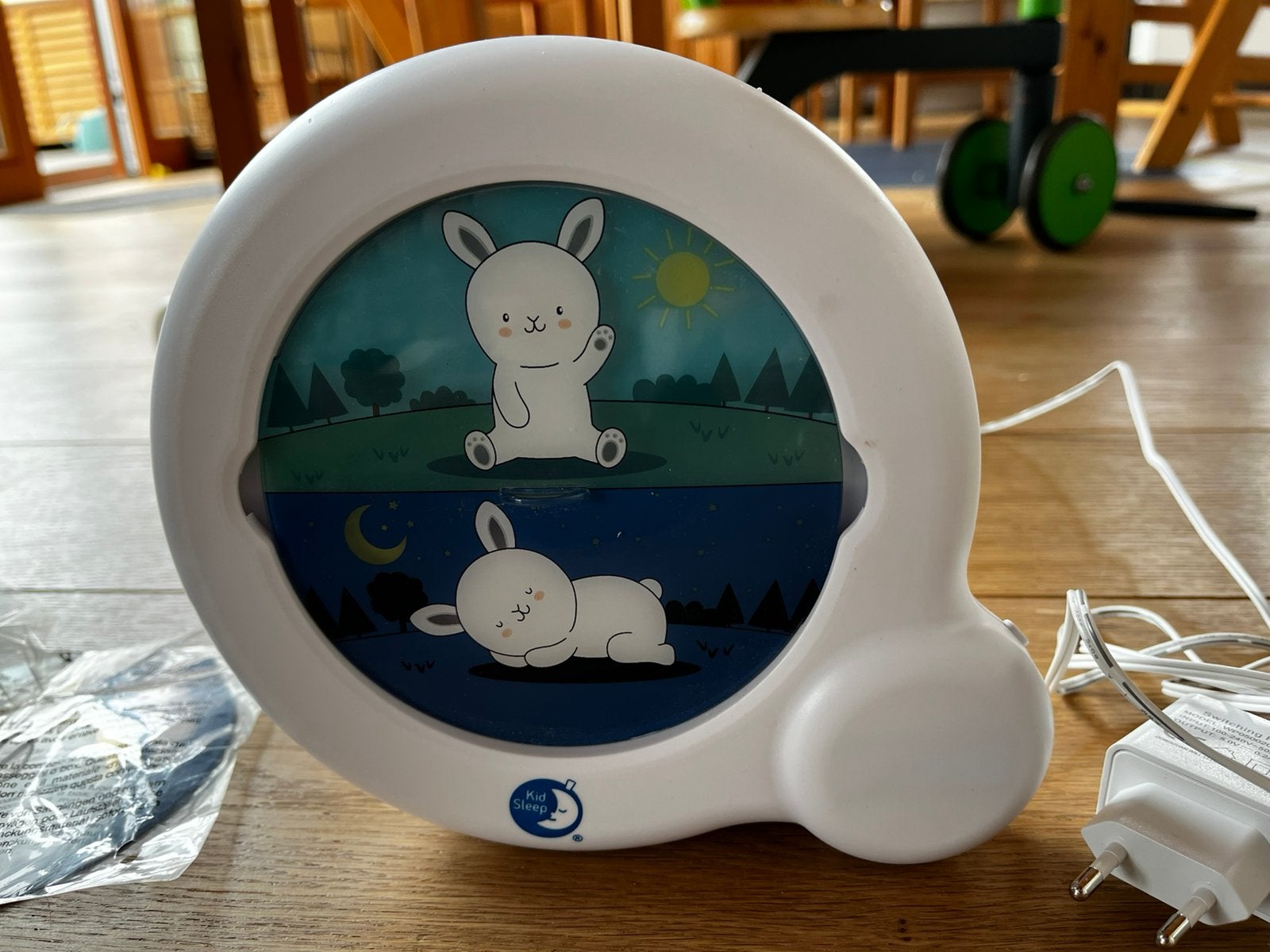 Veilleuse éducative Pabobo SleepTrainer, Enlèvement, Comme neuf
