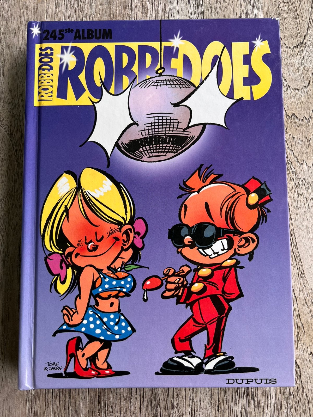 Robbedoes Verzamelalbum (245e), Enlèvement, Utilisé