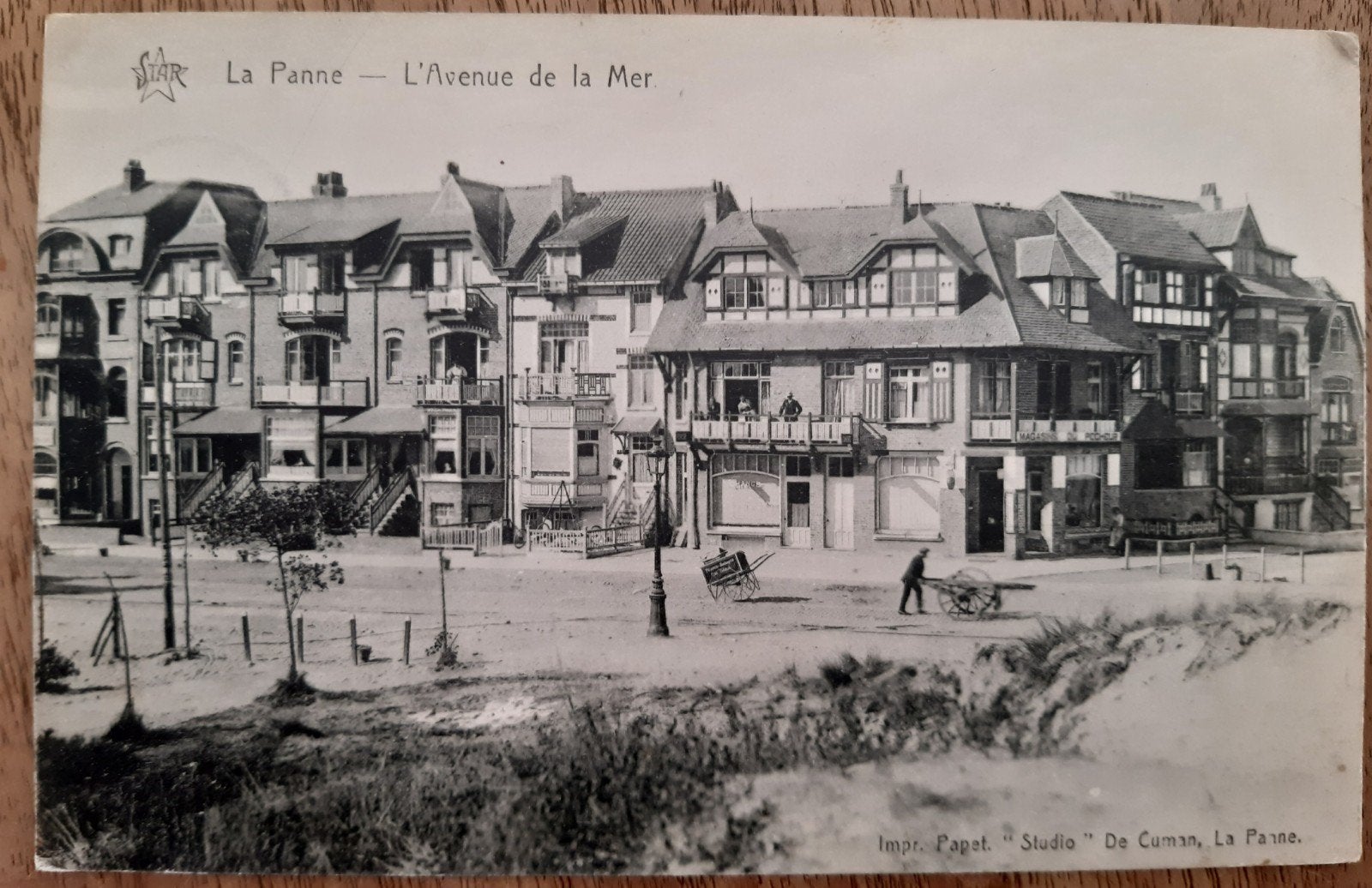 LA PANNE AVENUE DE LA MER ZEELAAN de panne, Ophalen of Verzenden
