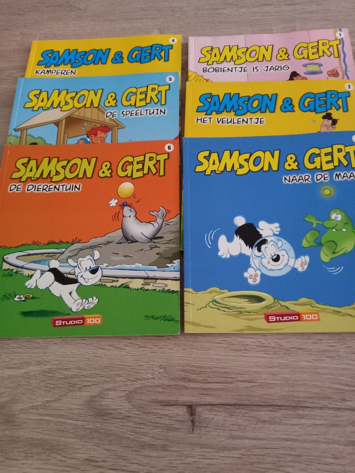 Samson & Gert kinderboekjes 1euro stuk of samen 5euro, Boeken, Ophalen