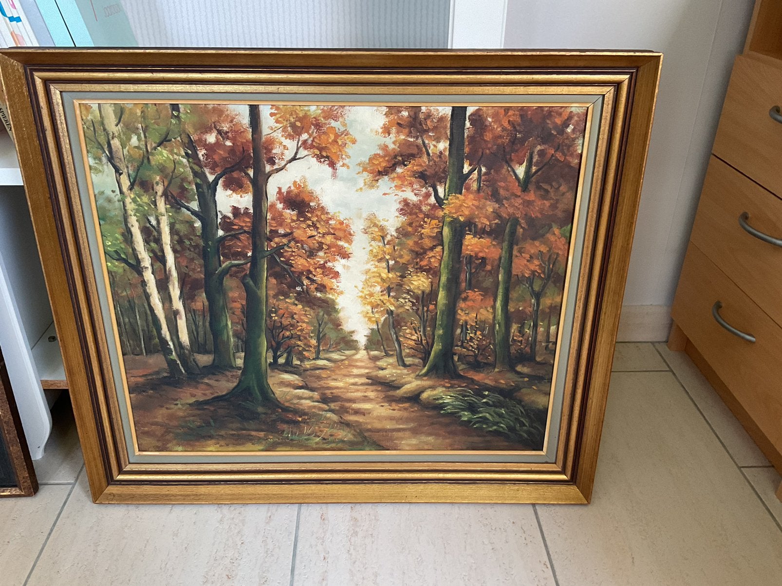Schilderij, Ophalen