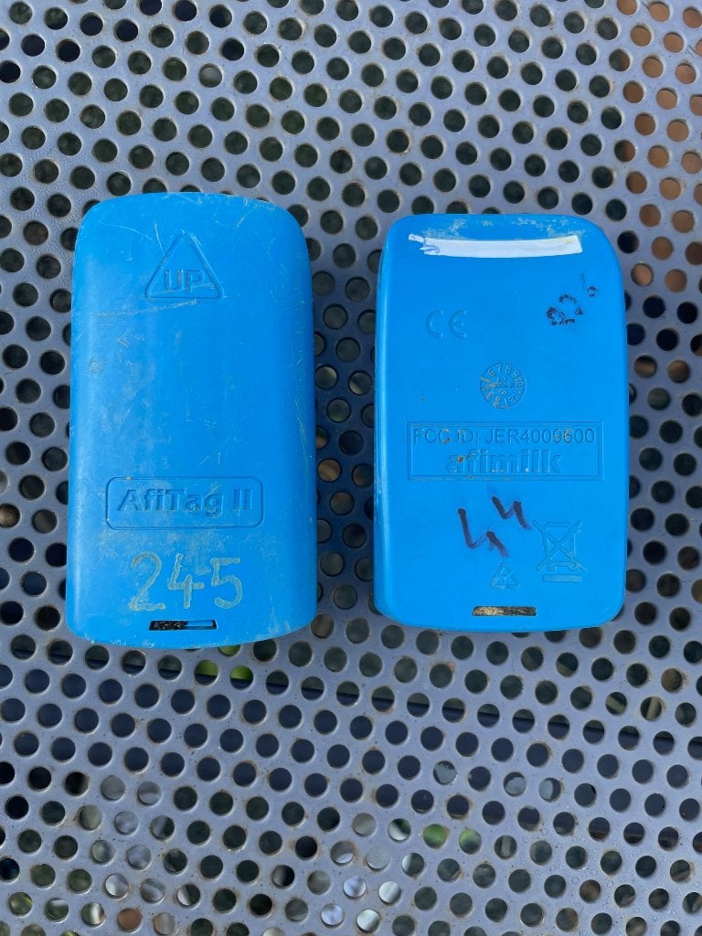 Afimilk koeherkenning, stappenteller, Zakelijke goederen, Ophalen