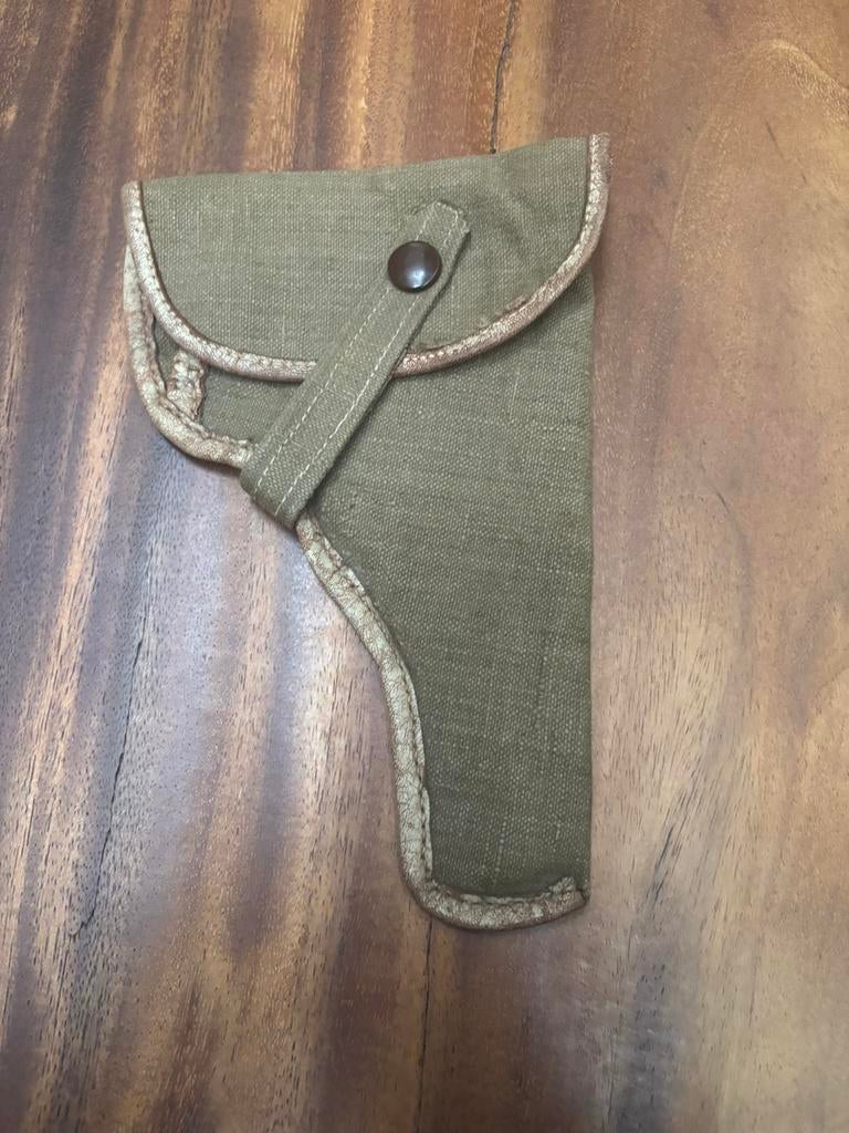 Holster toile tropical, Verzamelen, Militaria | Tweede Wereldoorlog, Ophalen of Verzenden
