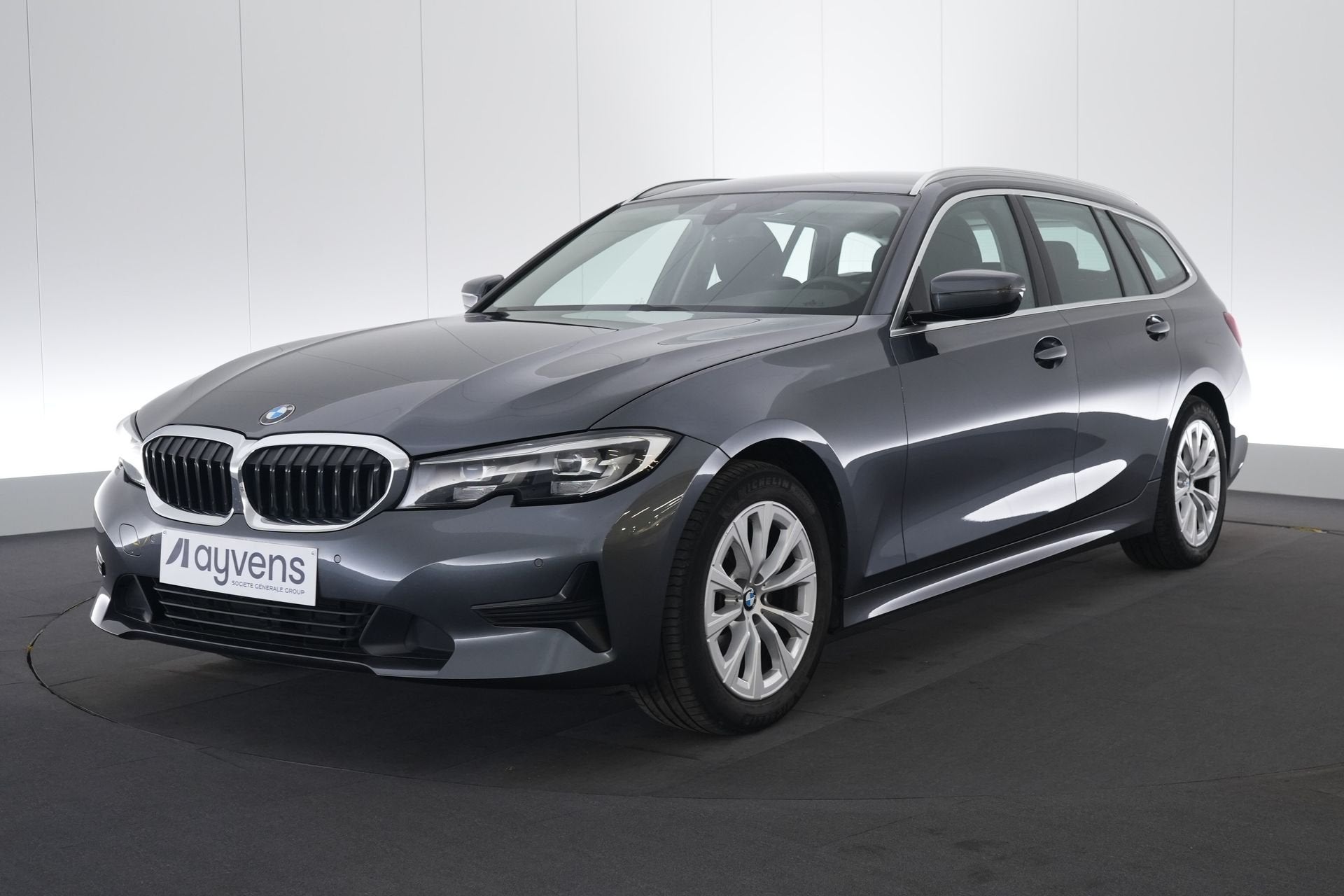 (2AVW148) BMW 3 TOURING, Autos, Argent ou Gris, Achat, Phares entièrement LED, Euro 6