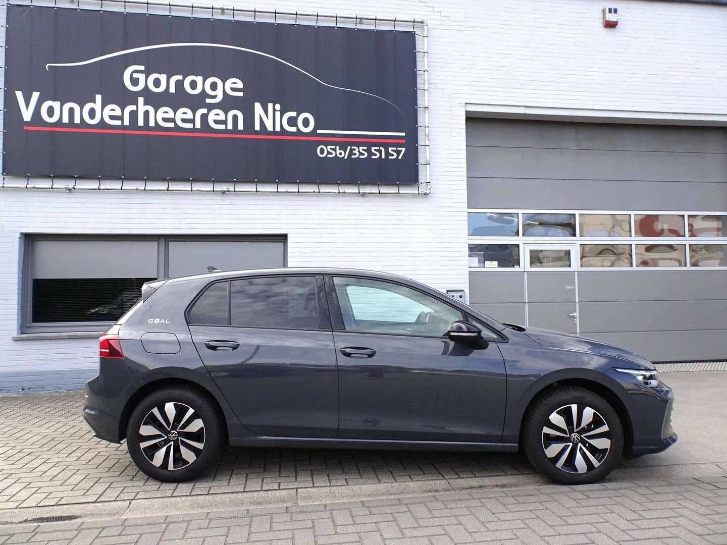 Volkswagen Golf VIII 1.5TSi 5d. Goal Verlicht logo VW,VIRTUA, Auto's, Volkswagen, Zwart, 4 cilinders, 116 pk, 124 g/km