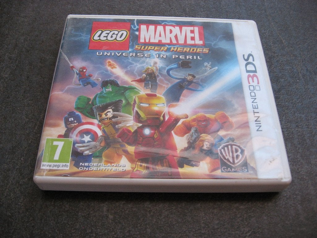 3DS Nintendo Game Lego Marvel Super Heroes Universe in Peril, Ophalen, Nieuw