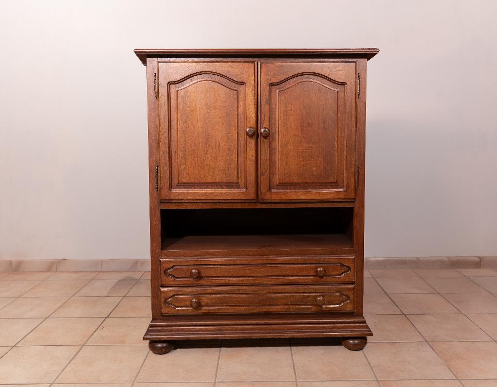 houten kast (eik), Ophalen