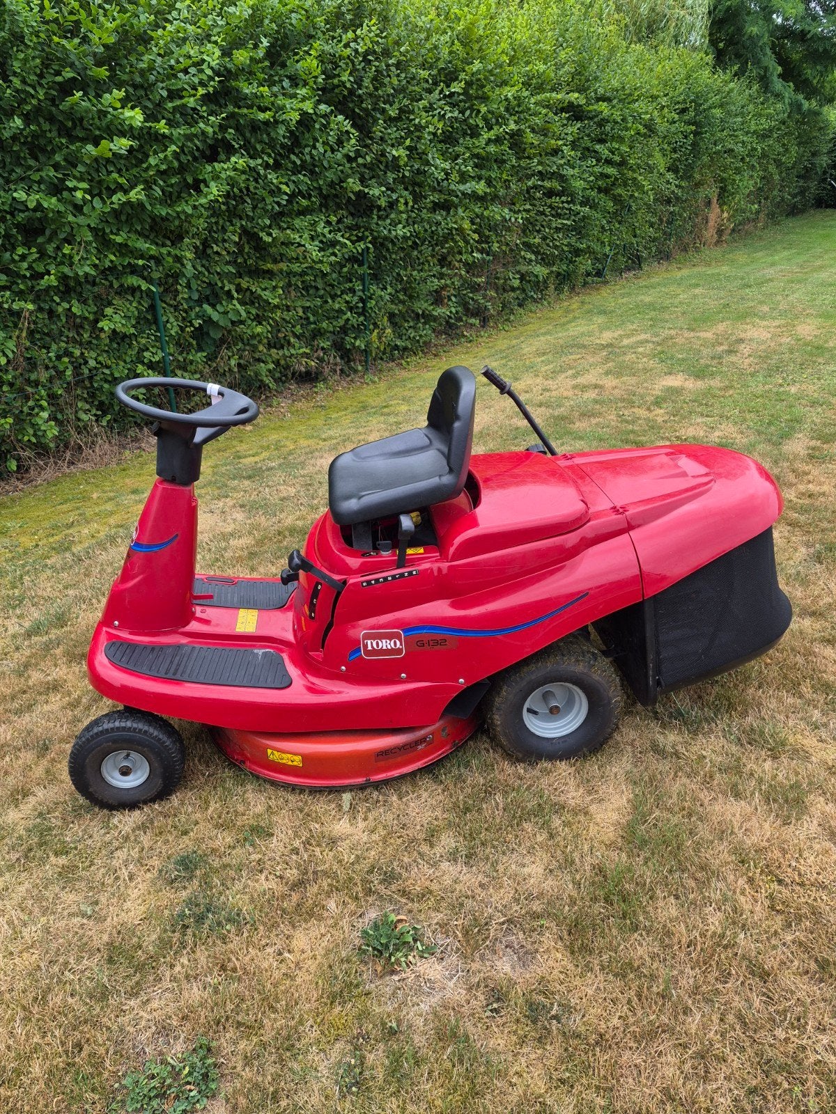 A vendre tracteur tondeuse TORO tourne parfaitement, Jardin & Terrasse, Tondeuses autoportées, Enlèvement