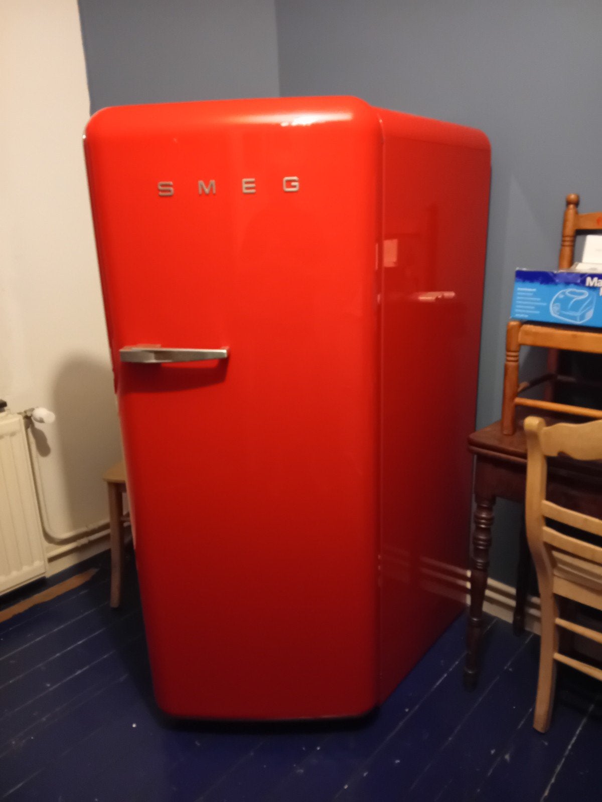 Frigo SMEG rouge Frigo 222l congélateur 26l, Electroménager, Classe énergétique A ou plus économe, Avec compartiment congélateur