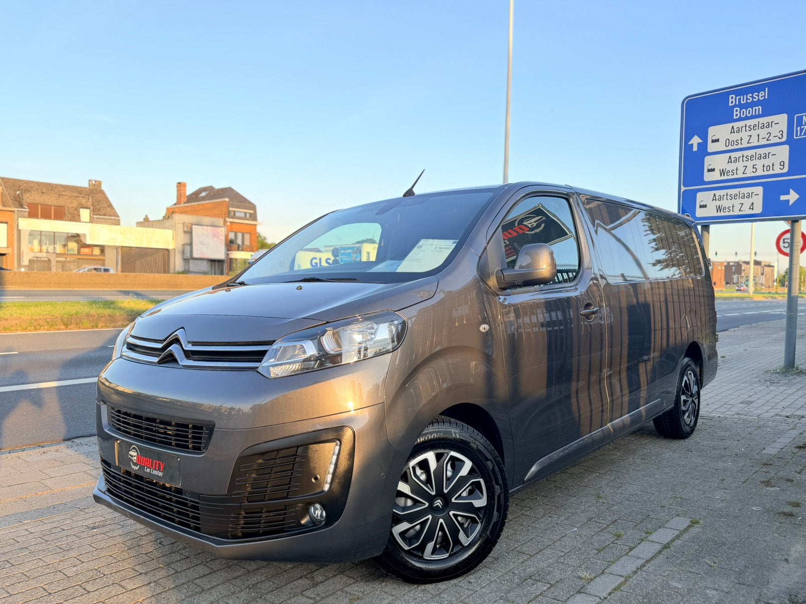 Citroën Jumpy L3 Automaat 2019 129dkm 2.0hdi 177pk 3zitpl., Auto's, Bestelwagens en Lichte vracht, Bedrijf, Te koop, 360° camera