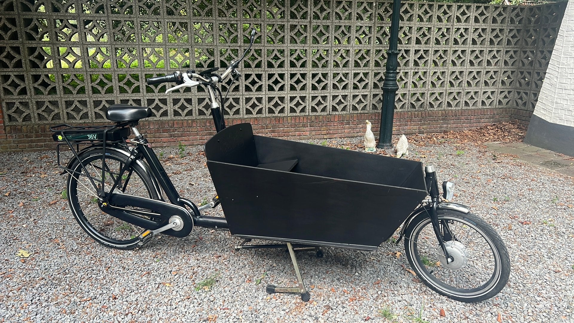 Prachtige electrische bakfiets als nieuw vr kind en hond, Ophalen, Zo goed als nieuw