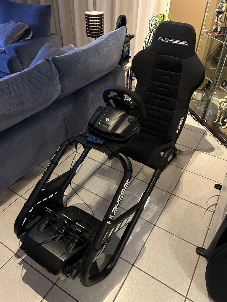 Complete racestoel setup Playseat Trophy + Logitech G923, Consoles de jeu & Jeux vidéo, Consoles de jeu | Accessoires Autre, Comme neuf