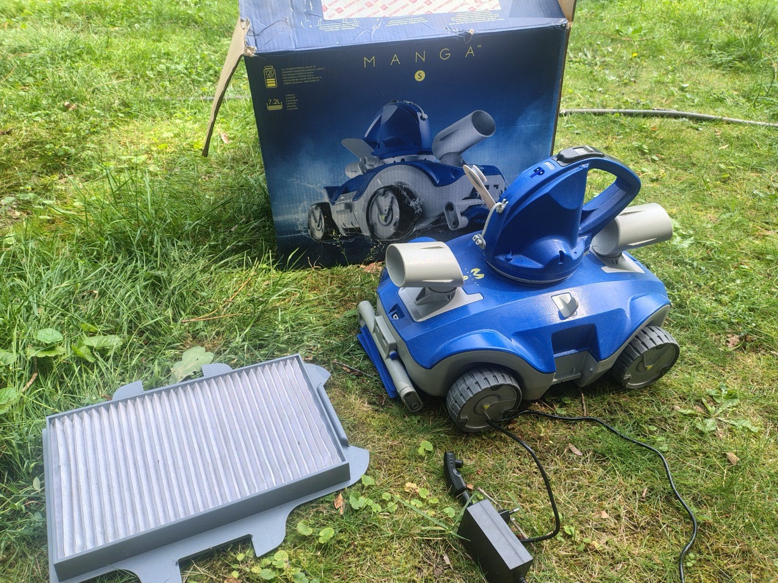 robotzwembad/kokido manga s, Ophalen