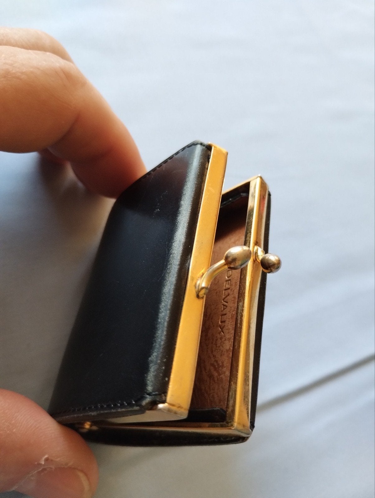 Portefeuille Delvaux vintage, Enlèvement ou Envoi