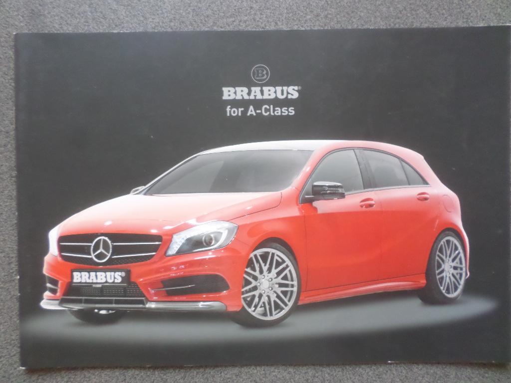 Mercedes Brabus A Klasse 2012 Brochure, Ophalen of Verzenden, Mercedes