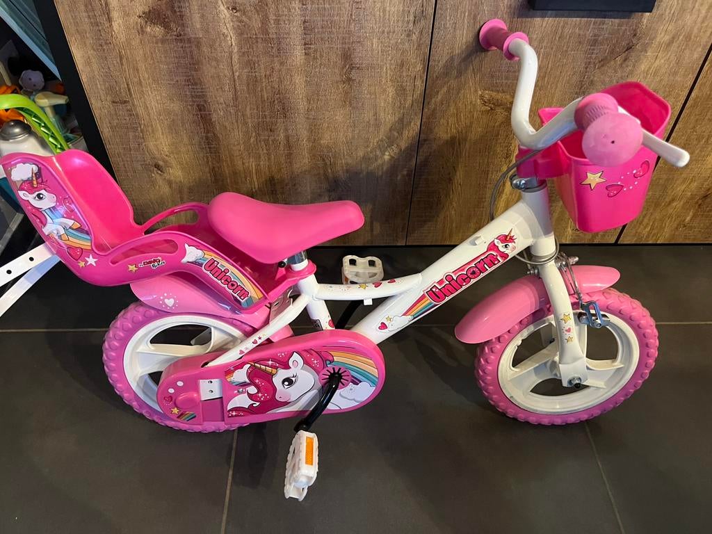 Meisjes fiets 12 inch, Fietsen en Brommers, Ophalen, Gebruikt, Minder dan 16 inch
