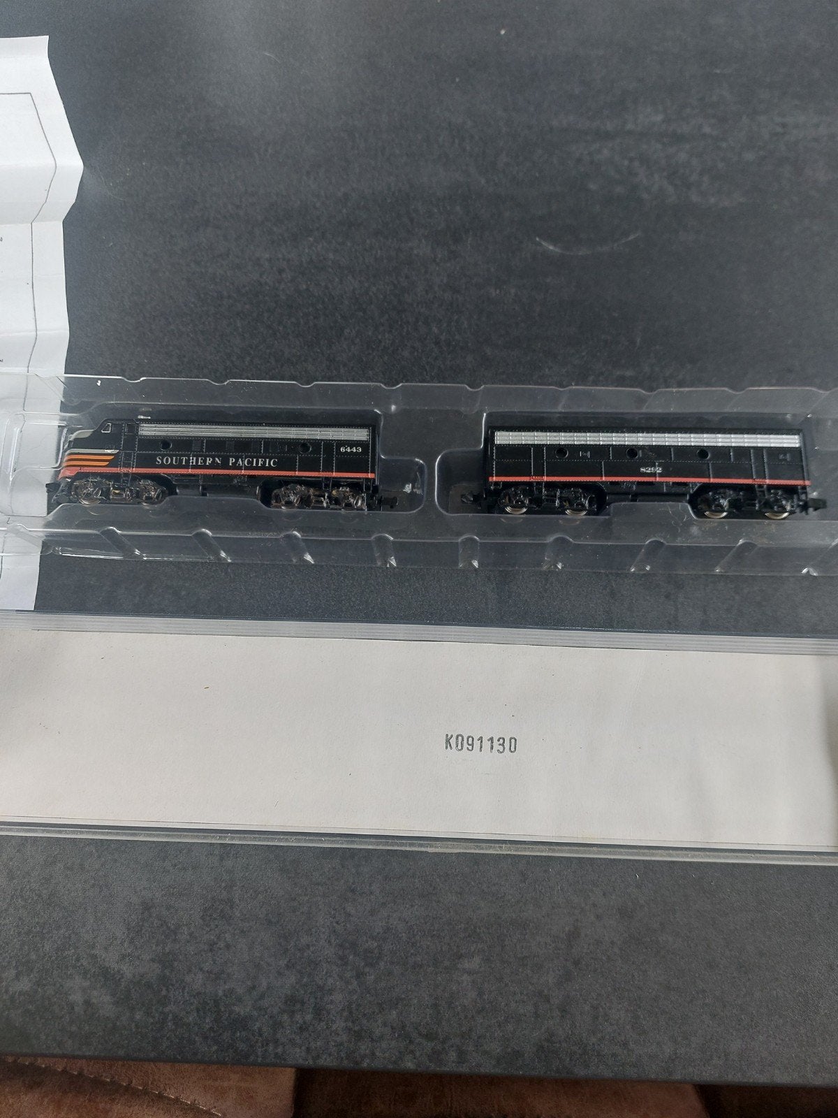 Bachmann-trein, Trein