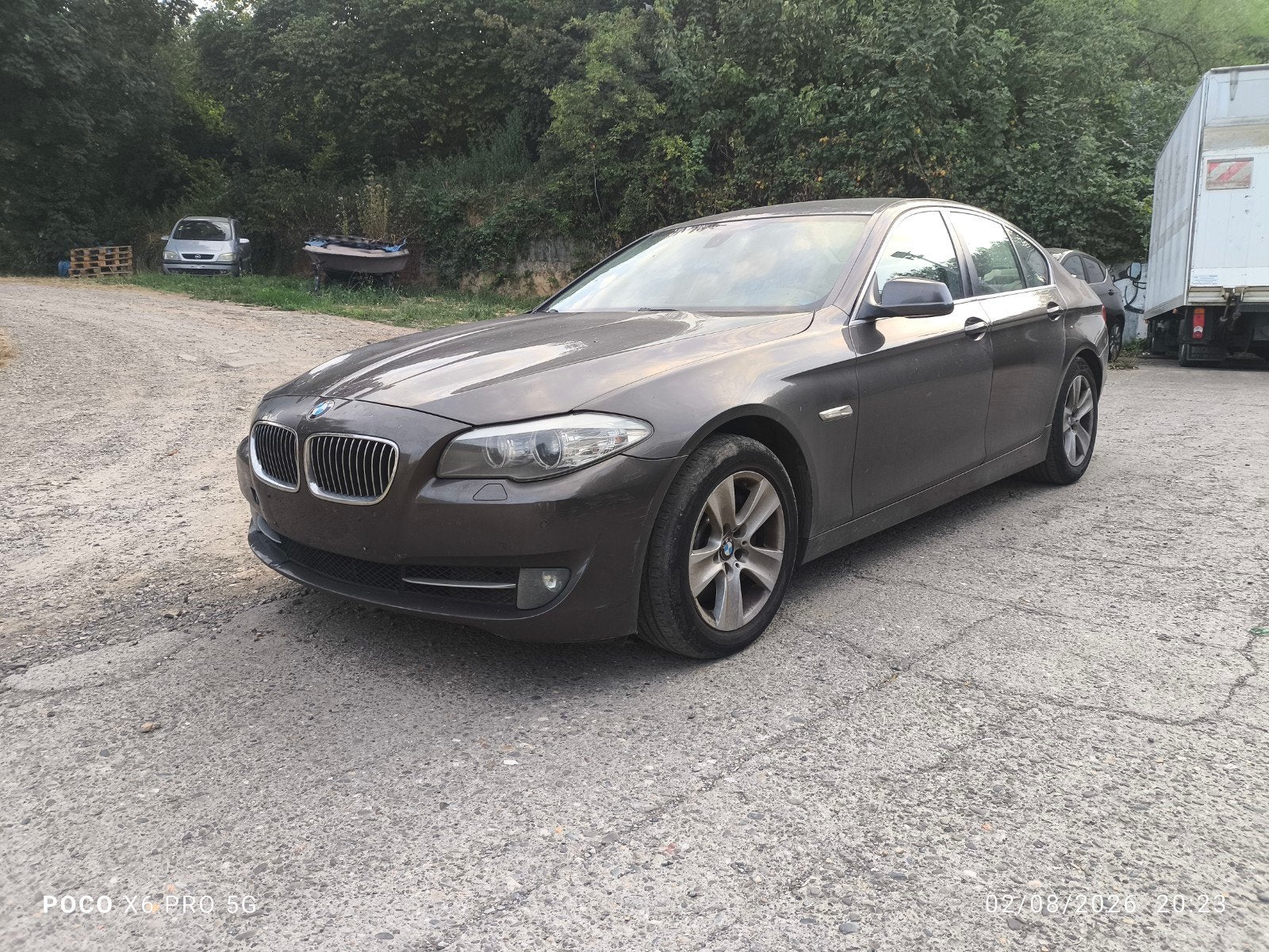 Bmw série 525 Luxury, Enlèvement