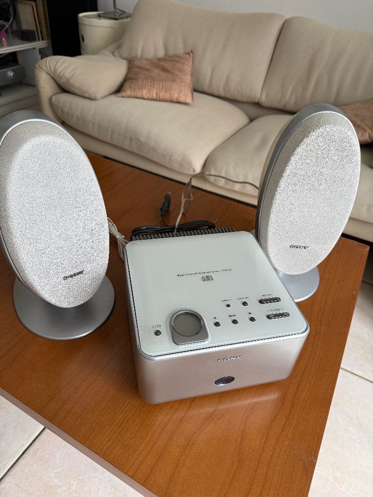 Mini-chaîne SONY "design", TV, Hi-fi & Vidéo, Chaîne Hi-fi, Enlèvement ou Envoi, Micro chaîne, Comme neuf, Sony