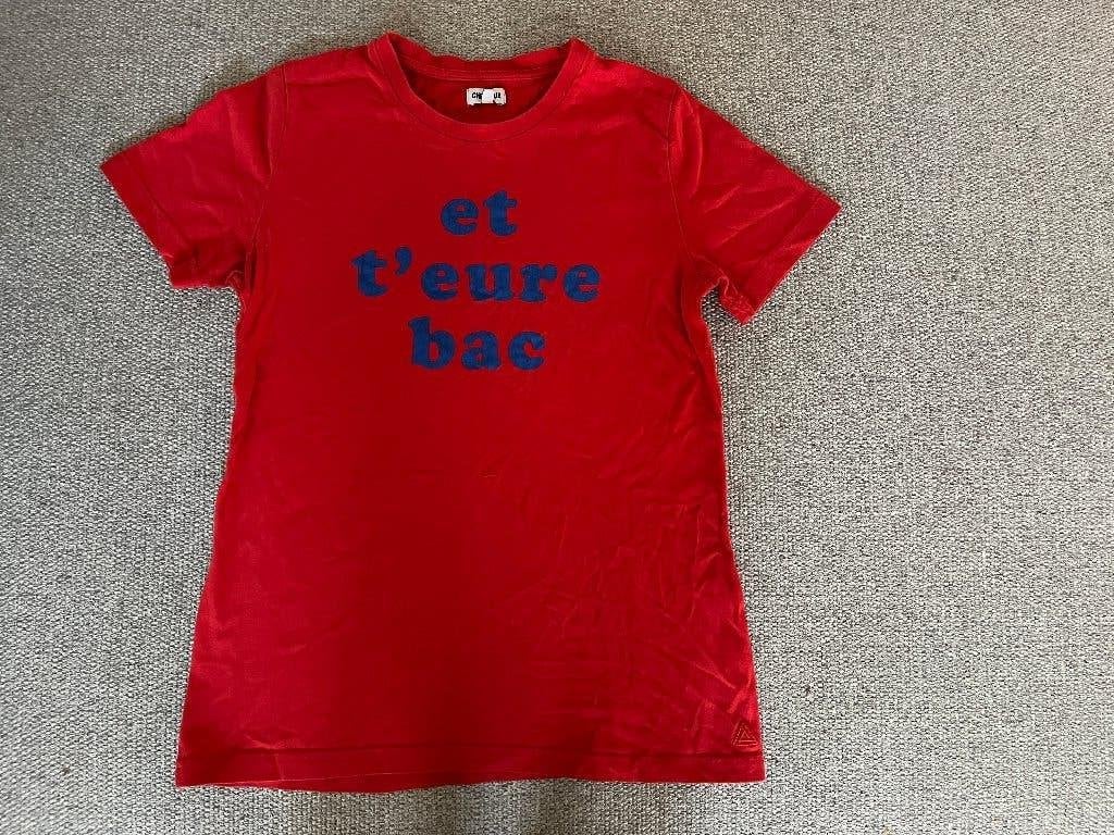 T-shirt Cheaque rood maat 152, Ophalen of Verzenden, Zo goed als nieuw, Jongen, Shirt of Longsleeve