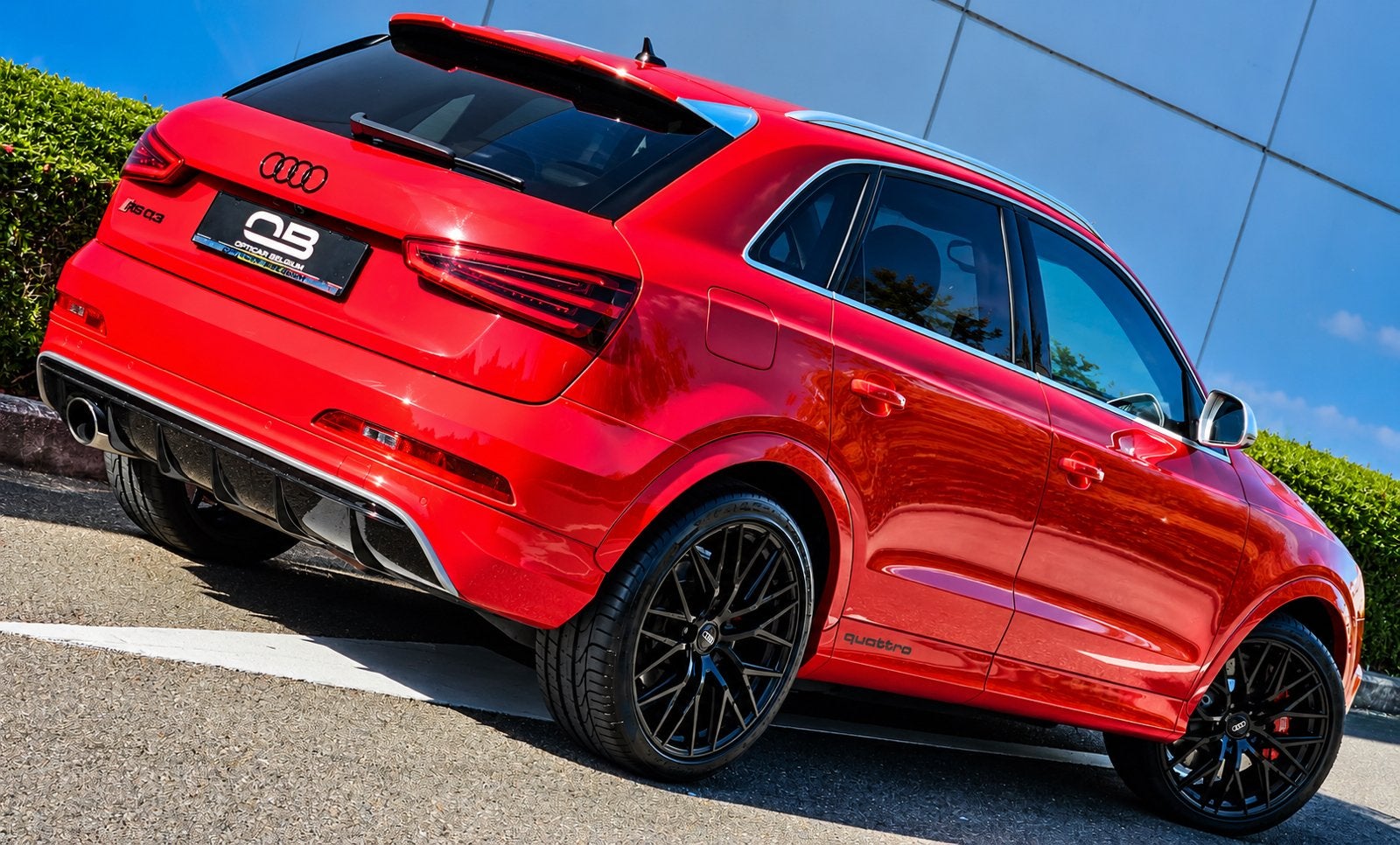 *** Audi RS Q3 - Camera  - Exclusive - Garantie***, Auto's, Euro 5, Zwart, Leder, Bedrijf