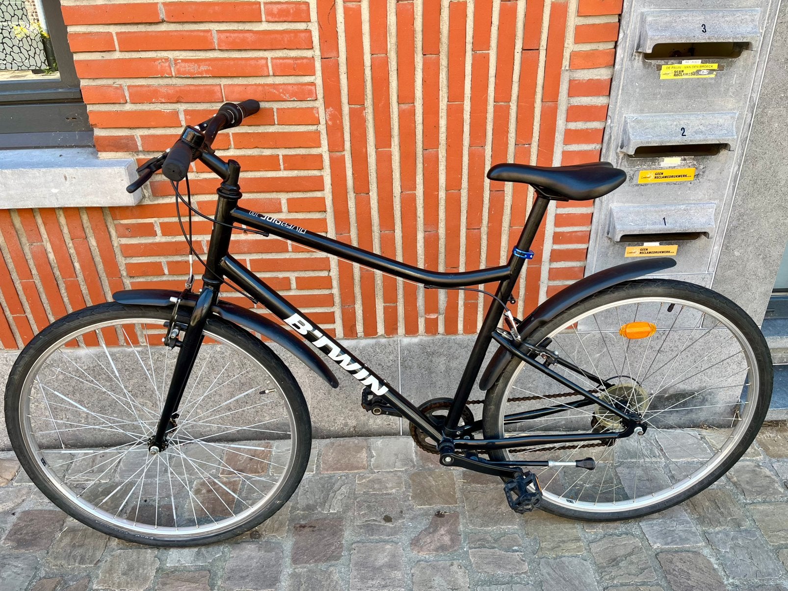 BTwin Riverside, Fietsen en Brommers, Overige merken, Gebruikt, Ophalen of Verzenden, Geen vering