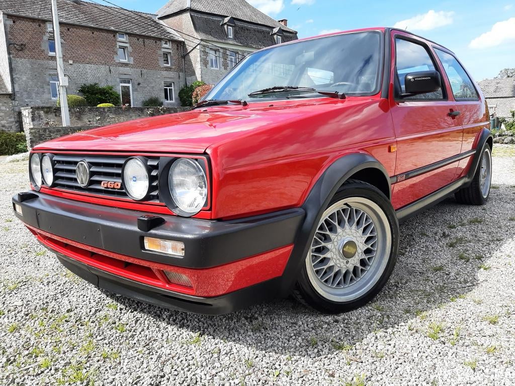 Volkswagen Golf 2 G60 jaar 1991 oldtimer, Auto's, Volkswagen, Particulier, Te koop, Golf, Boordcomputer, Elektrische buitenspiegels