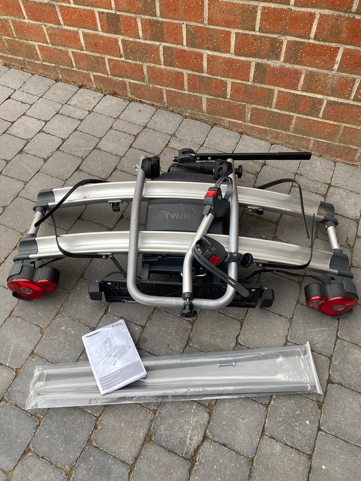 Porte velos, Support d'attelage, 2 vélos, Enlèvement, Utilisé